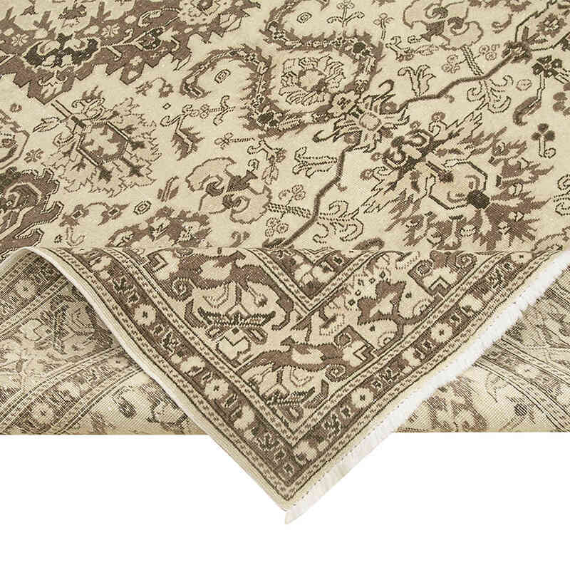 Vintage Turkish Hand-Knotted Rug - 6' 5" x 9' 9" (77" x 117") - K0074571
