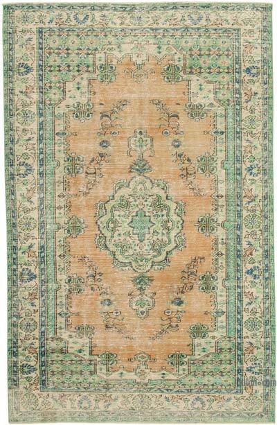 Alfombra Vintage Turca Anudada a Mano - 197 cm x 310 cm