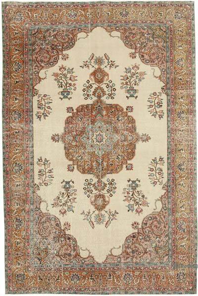 El Dokuma Vintage Halı - 190 cm x 293 cm