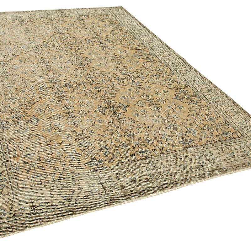 Vintage Turkish Hand-Knotted Rug - 6' 9" x 9' 9" (81" x 117") - K0074581