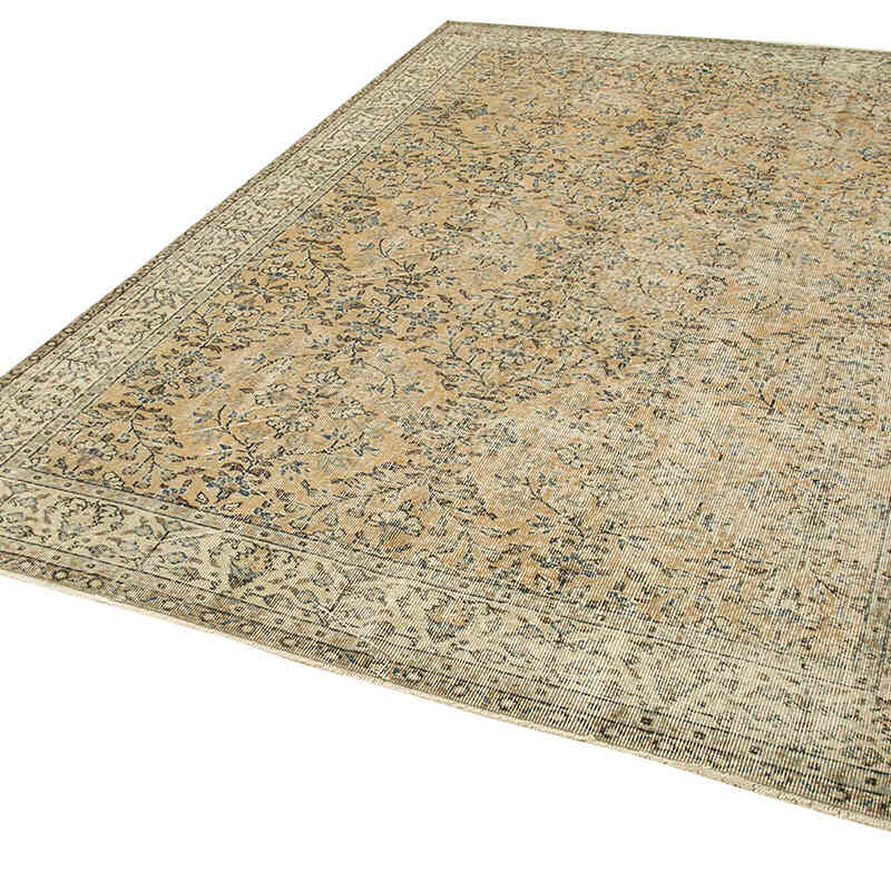 Vintage Turkish Hand-Knotted Rug - 6' 9" x 9' 9" (81" x 117") - K0074581