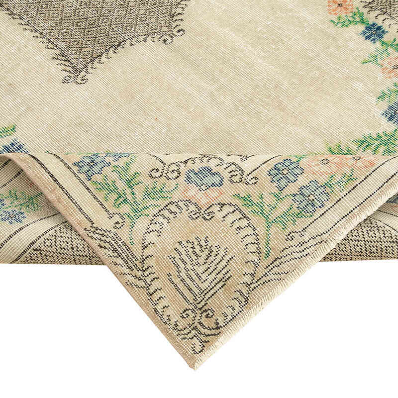 Alfombra Vintage Turca Anudada a Mano - 168 cm x 272 cm - K0074590