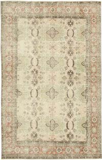 El Dokuma Vintage Halı - 196 cm x 313 cm