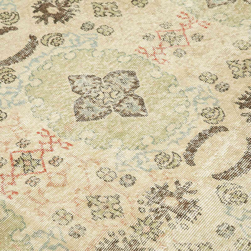El Dokuma Vintage Halı - 196 cm x 313 cm - K0074591