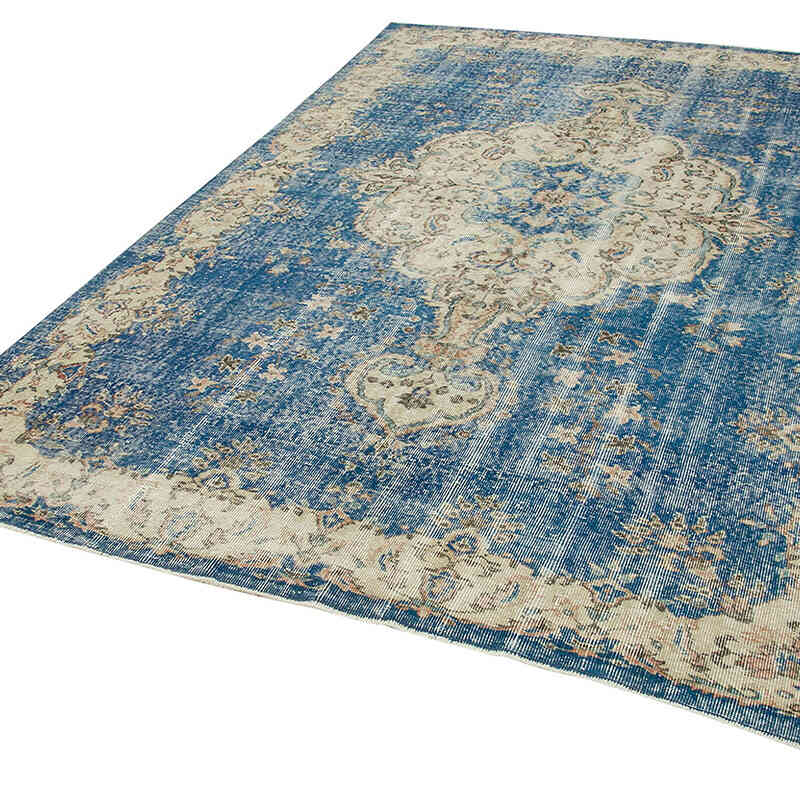 Alfombra Vintage Turca Anudada a Mano - 222 cm x 323 cm - K0074607
