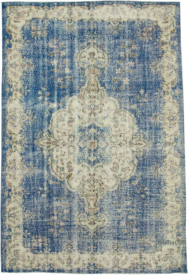 Alfombra Vintage Turca Anudada a Mano - 222 cm x 323 cm - K0074607