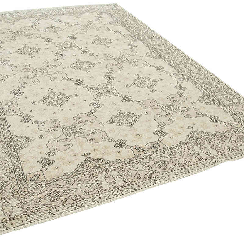 Vintage Turkish Hand-Knotted Rug - 7' 1" x 10' 3" (85" x 123") - K0074610