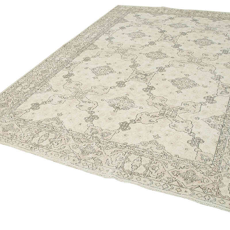 Vintage Turkish Hand-Knotted Rug - 7' 1" x 10' 3" (85" x 123") - K0074610