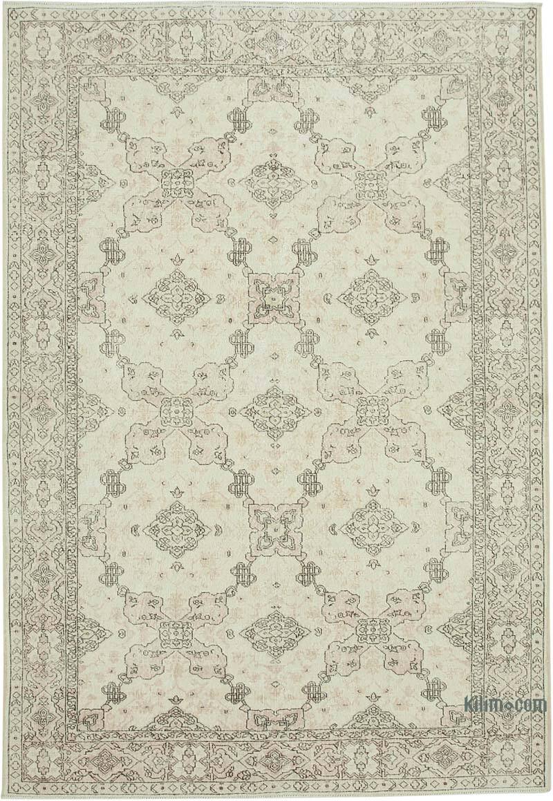 Vintage Turkish Hand-Knotted Rug - 7' 1" x 10' 3" (85" x 123") - K0074610