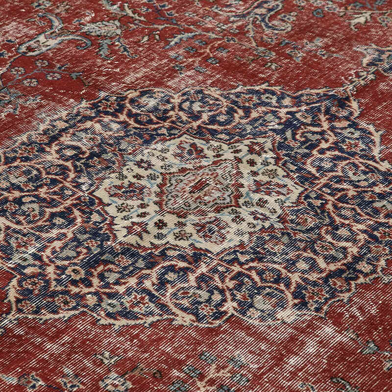 Vintage Turkish Hand-Knotted Rug - 8'  x 10' 10" (96" x 130") - K0074617