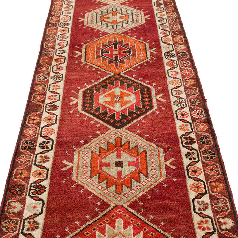 Alfombra Vintage de pasillo - 83 cm x 400 cm - K0074618