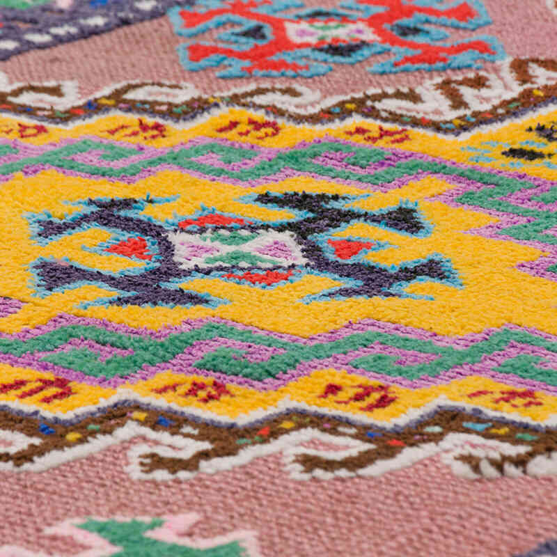 Vintage Tribal Runner Rug - 3'  x 12' 4" (36" x 148") - K0074619