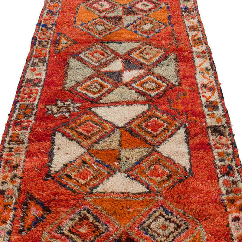 Alfombra Vintage de pasillo - 92 cm x 250 cm - K0074621