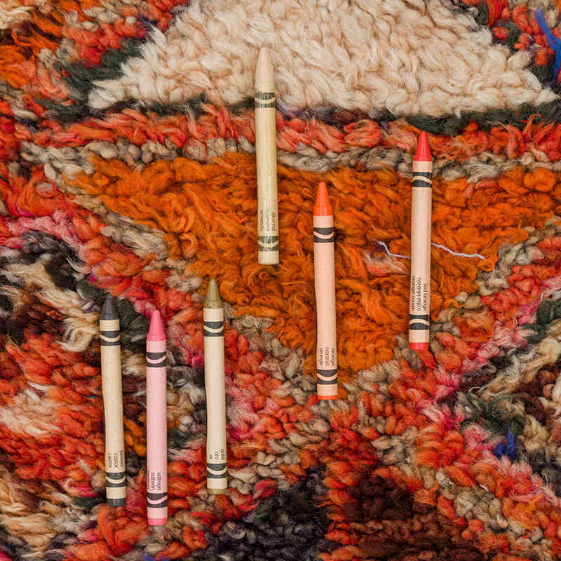 Alfombra Vintage de pasillo - 92 cm x 250 cm - K0074621
