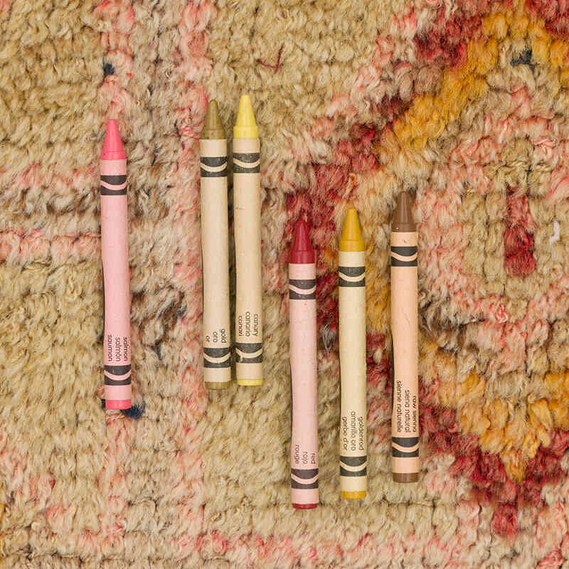 Alfombra Vintage de pasillo - 88 cm x 383 cm - K0074625