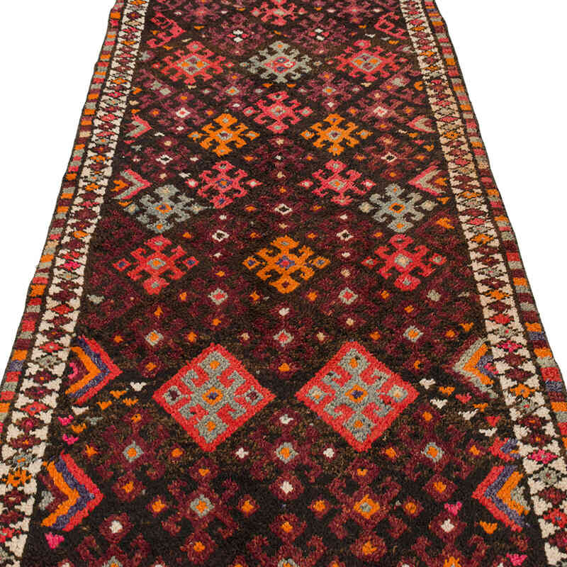 Alfombra Vintage de pasillo - 93 cm x 376 cm - K0074630