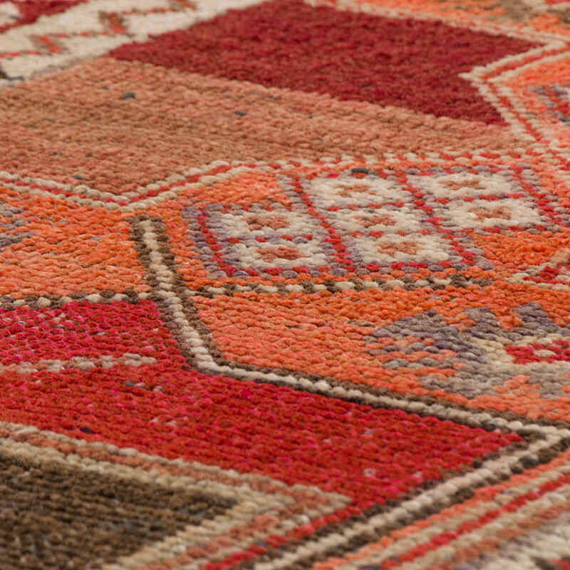 Vintage Tribal Runner Rug - 3'  x 12' 6" (36" x 150") - K0074631