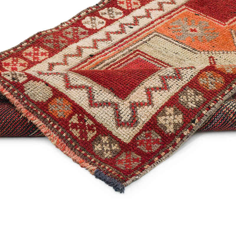 Vintage Tribal Runner Rug - 3'  x 12' 6" (36" x 150") - K0074631