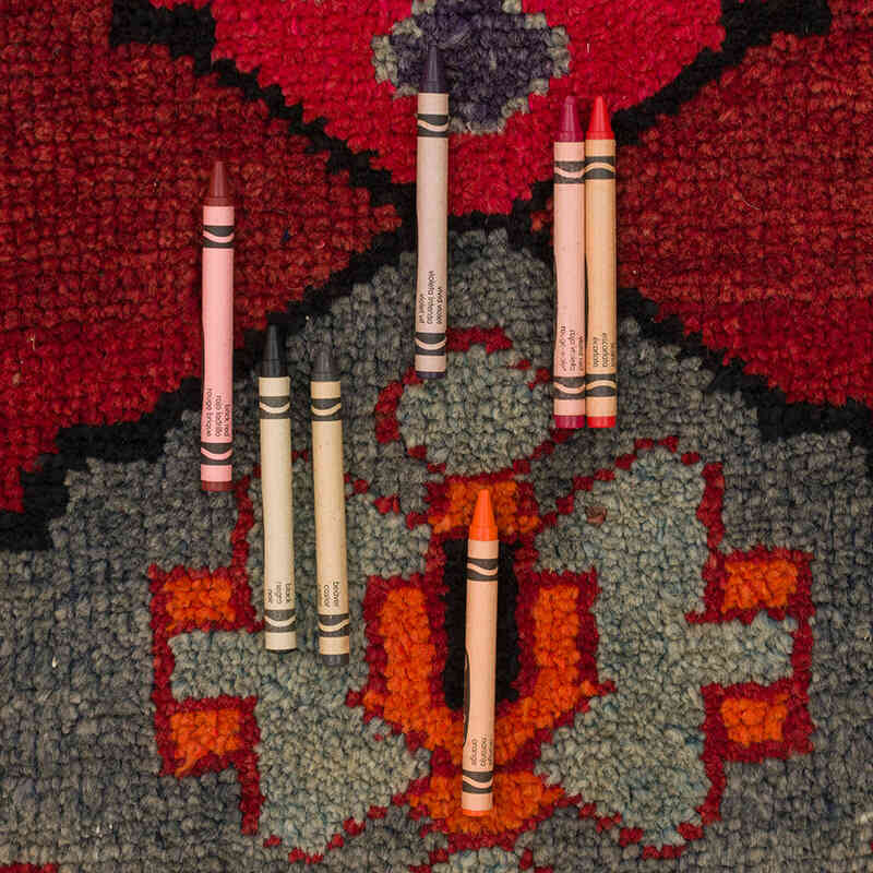 Vintage Tribal Runner Rug - 2' 11" x 11' 7" (35" x 139") - K0074633