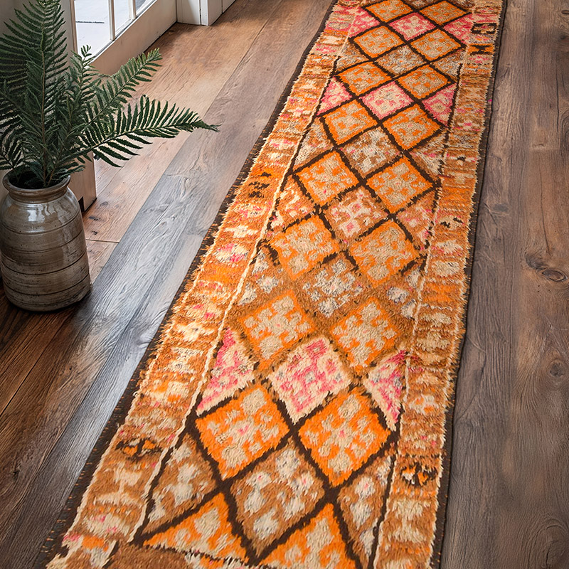 Vintage Anadolu Yolluk - 85 cm x 391 cm - K0074635