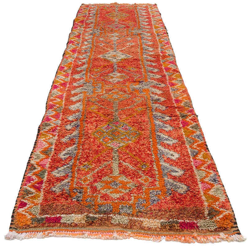 Alfombra Vintage de pasillo - 86 cm x 320 cm - K0074637