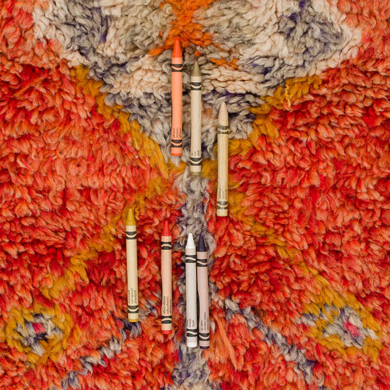 Alfombra Vintage de pasillo - 86 cm x 320 cm - K0074637