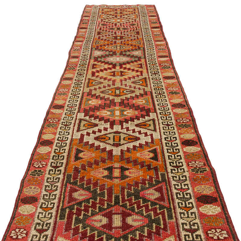 Vintage Anadolu Yolluk - 88 cm x 414 cm - K0074639