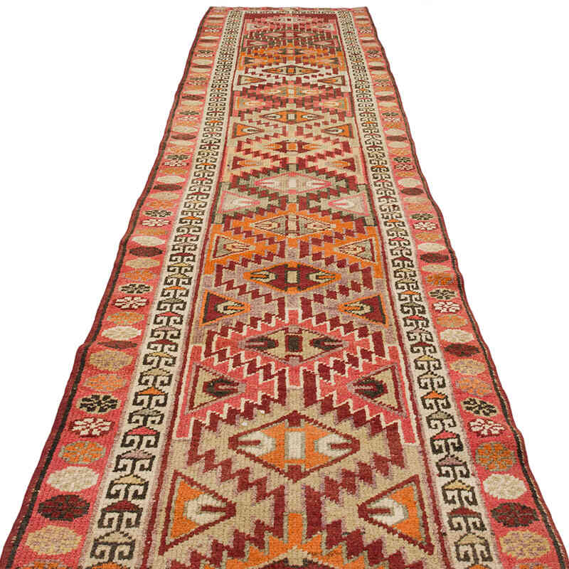 Vintage Anadolu Yolluk - 88 cm x 414 cm - K0074639