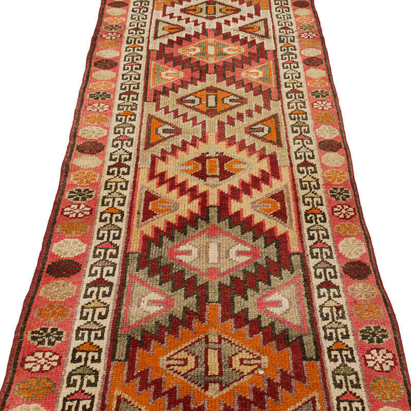 Vintage Anadolu Yolluk - 88 cm x 414 cm - K0074639