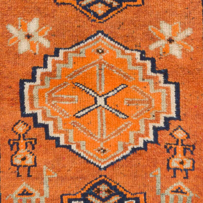 Vintage Tribal Runner Rug - 3'  x 10' 5" (36" x 125") - K0074640