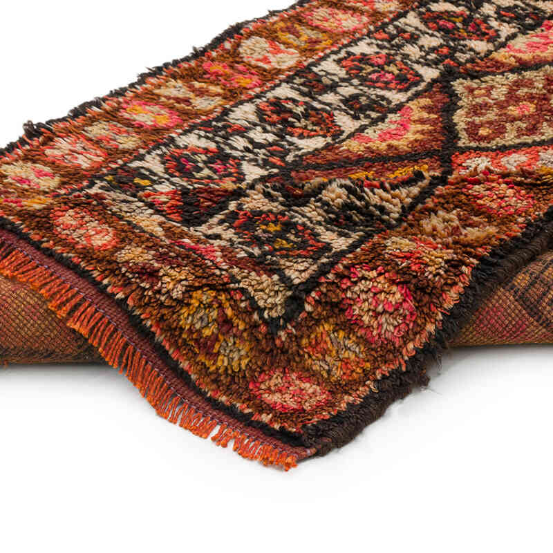 Vintage Tribal Runner Rug - 2' 10" x 11' 7" (34" x 139") - K0074641
