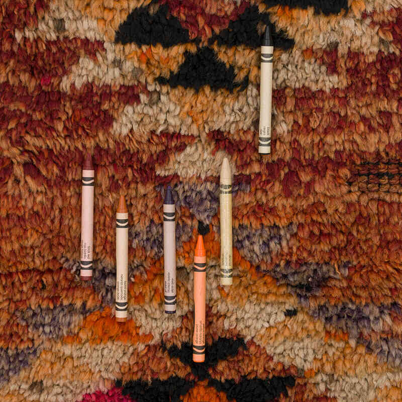 Alfombra Vintage de pasillo - 100 cm x 382 cm - K0074643