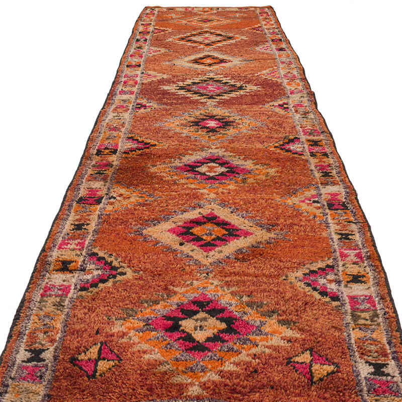 Alfombra Vintage de pasillo - 100 cm x 382 cm - K0074643