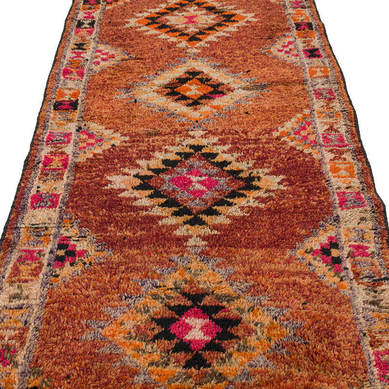 Alfombra Vintage de pasillo - 100 cm x 382 cm - K0074643