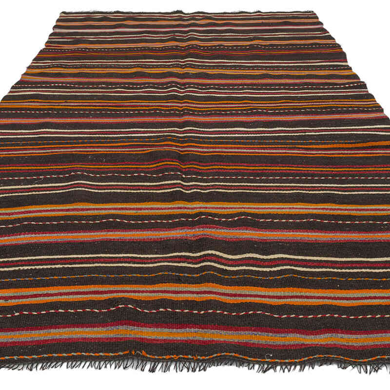 Vintage Anatolian Kilim Rug - 5' 9" x 10' 9" (69" x 129") - K0074648