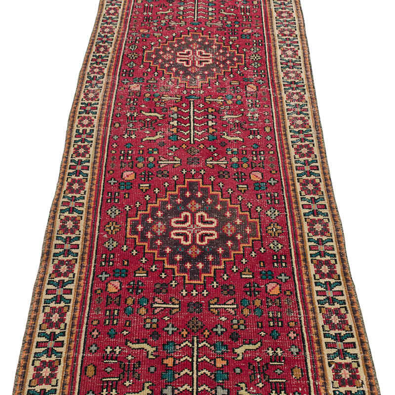 Alfombra Vintage de pasillo - 73 cm x 296 cm - K0074652