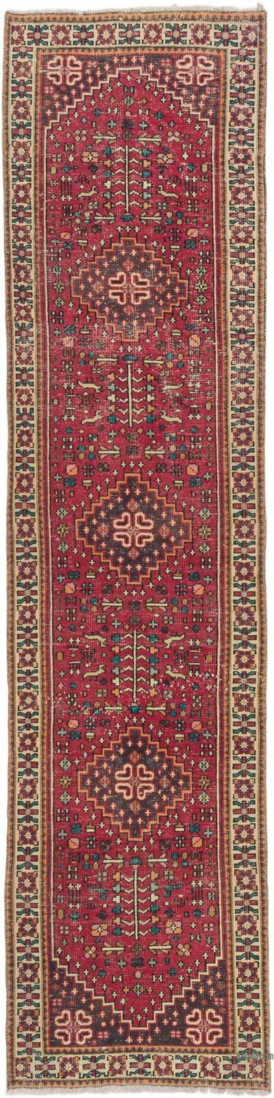 Vintage Tribal Runner Rug - 2' 5" x 9' 9" (29" x 117")
