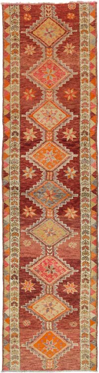 Vintage Anadolu Yolluk - 94 cm x 360 cm