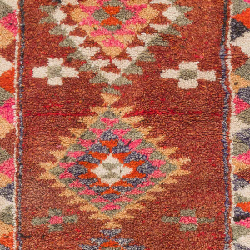 Vintage Tribal Runner Rug - 2' 11" x 11' 6" (35" x 138") - K0074659