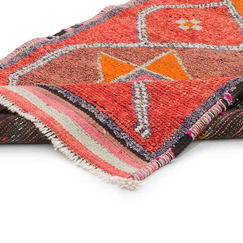 Vintage Tribal Runner Rug - 3' 3" x 9' 10" (39" x 118") - K0074663
