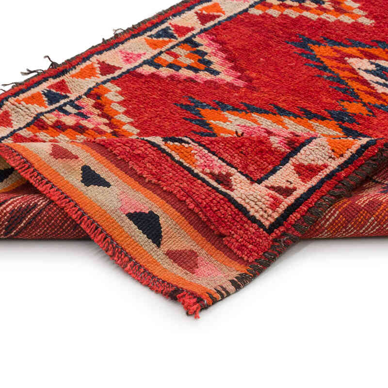 Vintage Tribal Runner Rug - 3'  x 12' 1" (36" x 145") - K0074664