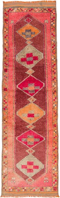 Alfombra Vintage de pasillo - 95 cm x 315 cm