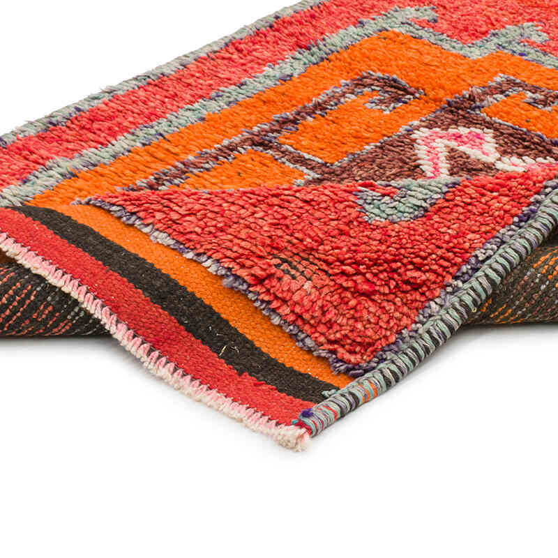 Vintage Tribal Runner Rug - 3' 3" x 10' 8" (39" x 128") - K0074669