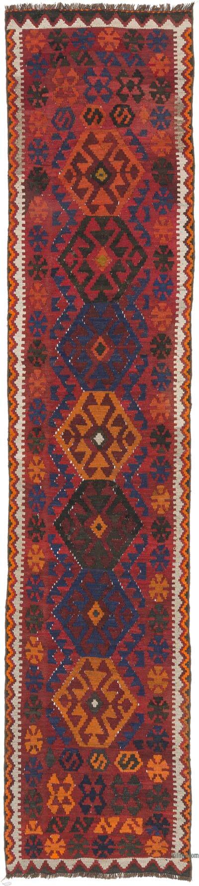 Vintage Anadolu Kilim Yolluk - 71 cm x 332 cm
