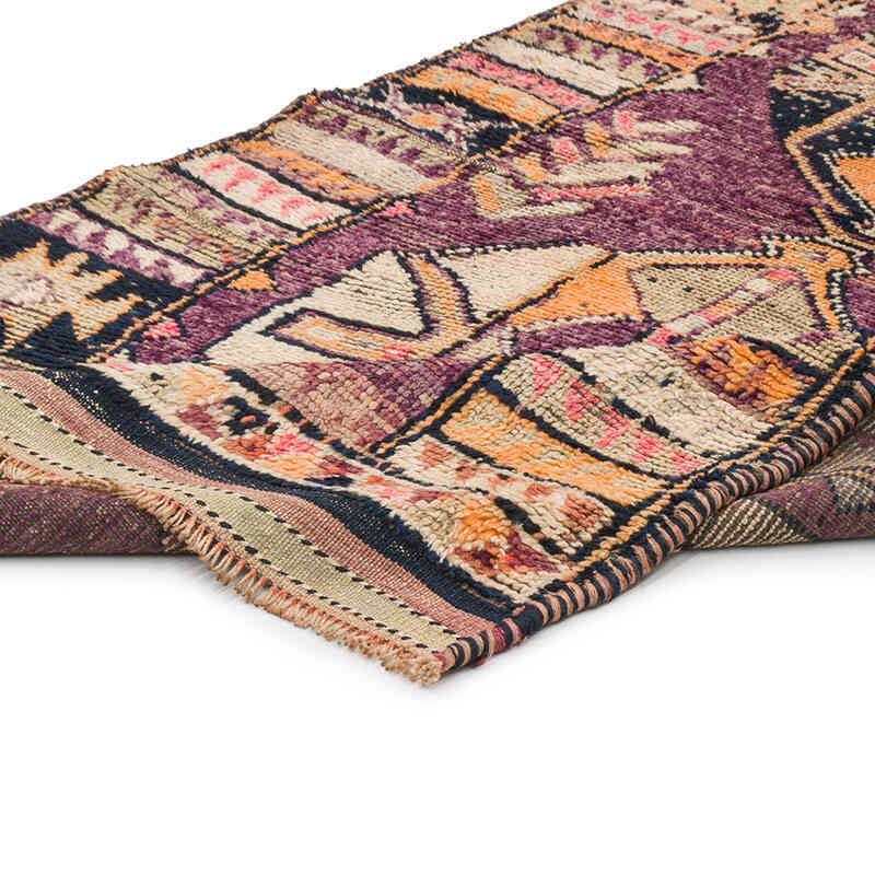 Vintage Tribal Runner Rug - 3' 10" x 11' 6" (46" x 138") - K0074672