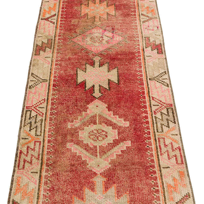 Vintage Anadolu Yolluk - 62 cm x 371 cm - K0074678