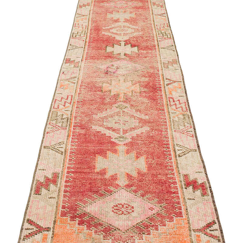 Vintage Anadolu Yolluk - 62 cm x 371 cm - K0074678
