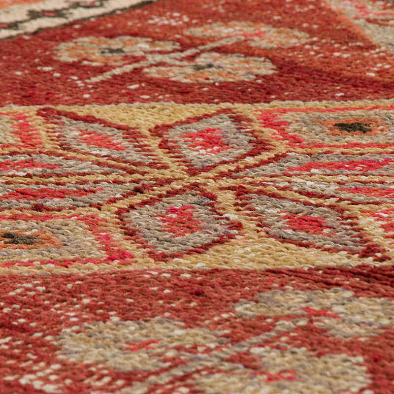 Vintage Tribal Runner Rug - 3' 1" x 12'  (37" x 144") - K0074680