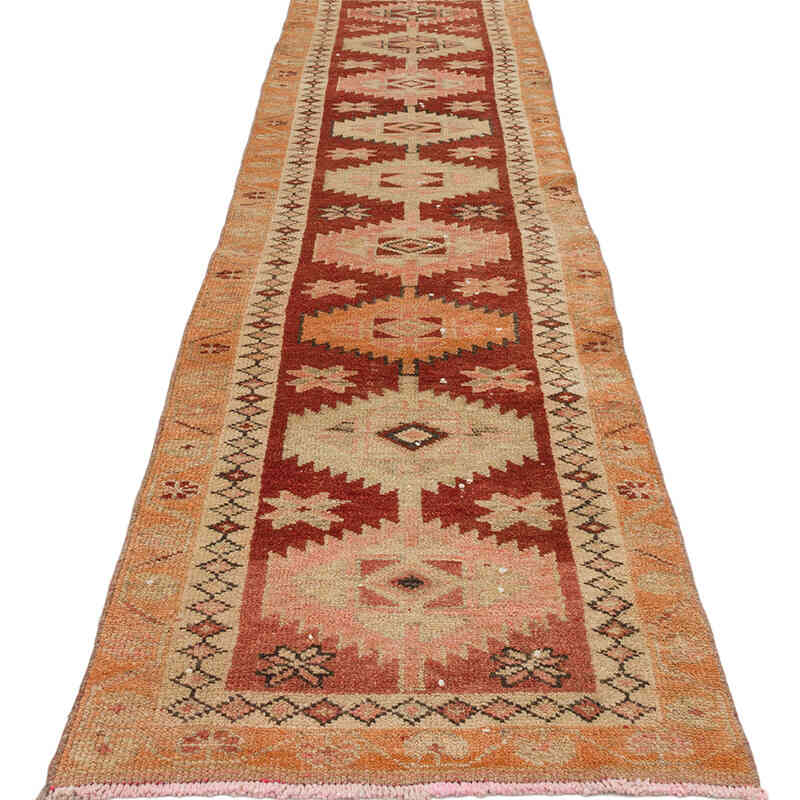 Alfombra Vintage de pasillo - 74 cm x 320 cm - K0074681