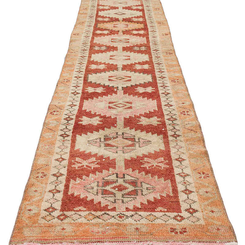 Alfombra Vintage de pasillo - 74 cm x 320 cm - K0074681